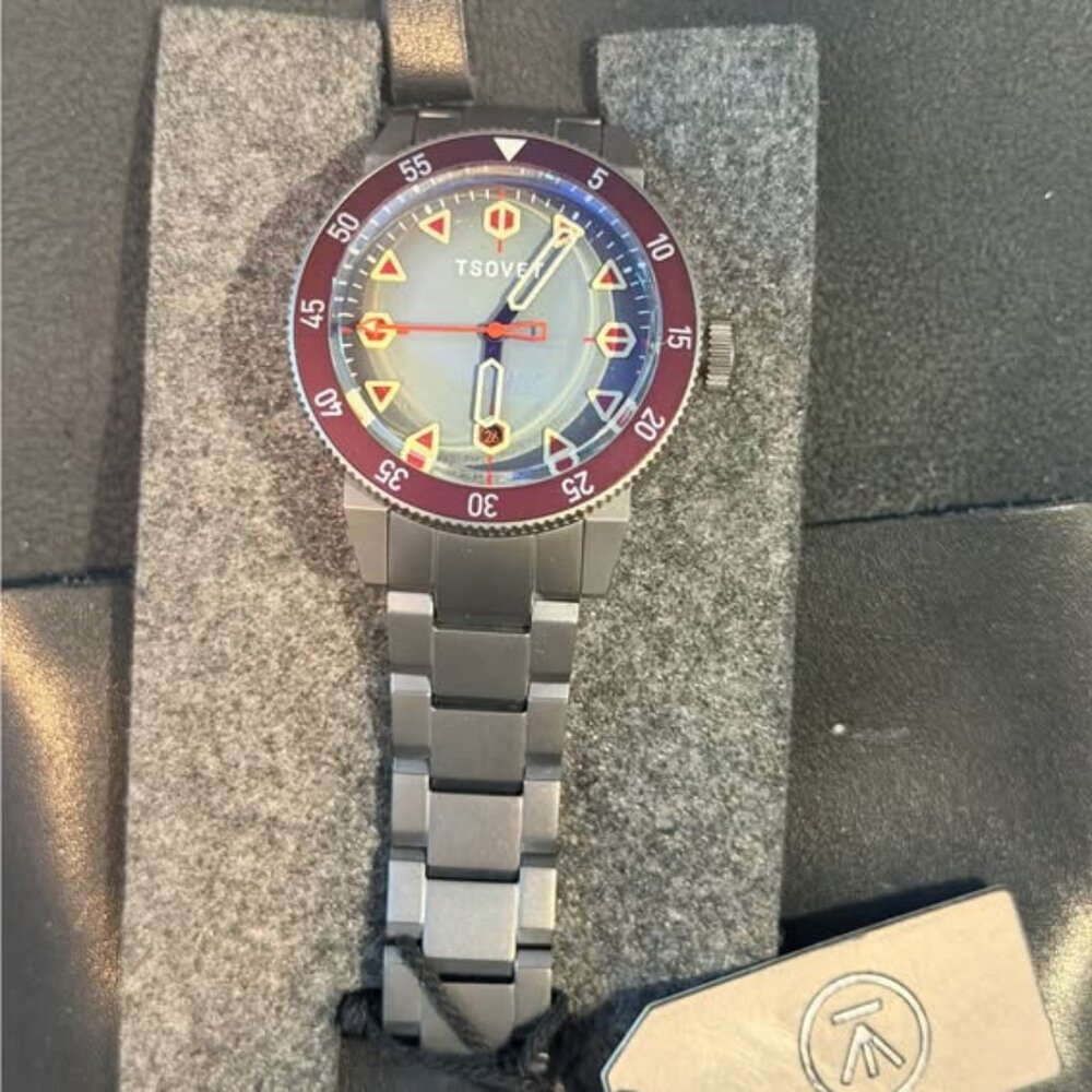 Authentic 42mm Tsevot JMT-DW42 GLOBAL EXPLORER II Dusk - Picture 2 of 7